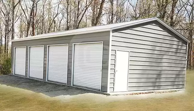 Four Car Garage Building